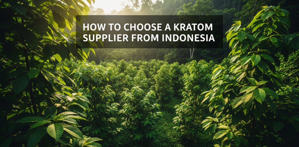 kratom supplier from indonesia